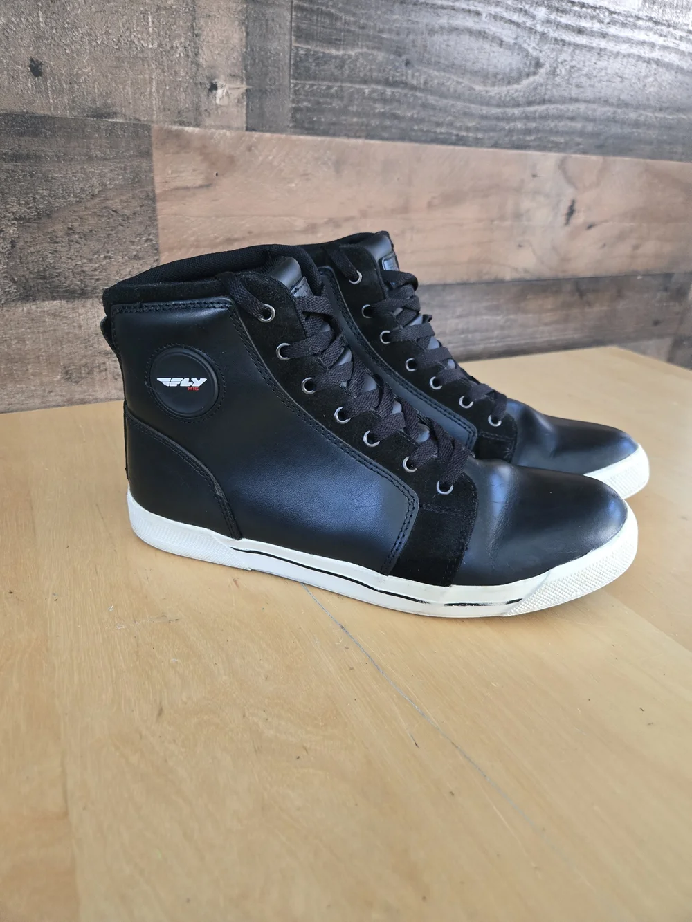 Fly Racing Street Riding Shoes - Size US 9 Men's Waterproof Leather